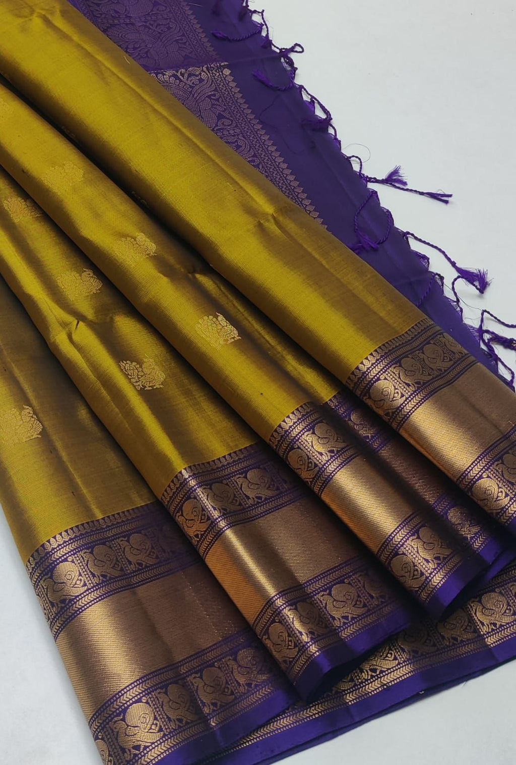 Pure Kanjeevaram Soft Silk Saree