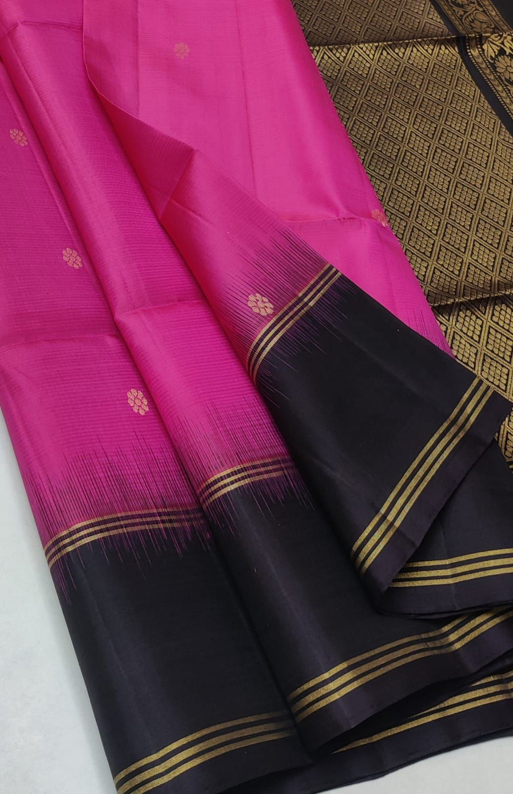 Pure Kanjeevaram Soft Silk Saree